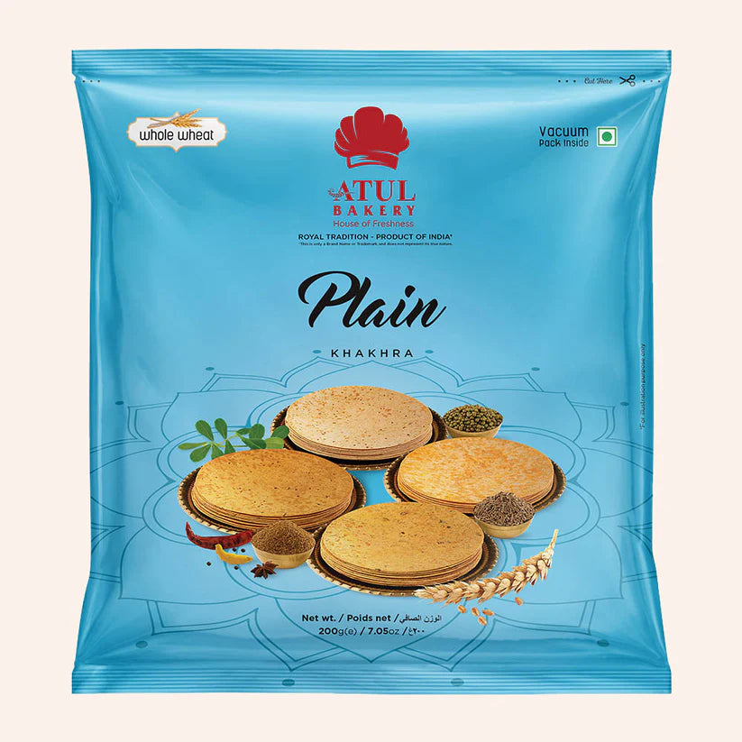 Atul Bakery Plain Khakhra | 200 gms