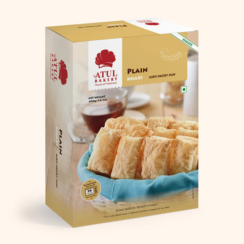 Atul Bakery Plain Khari | 400 gms