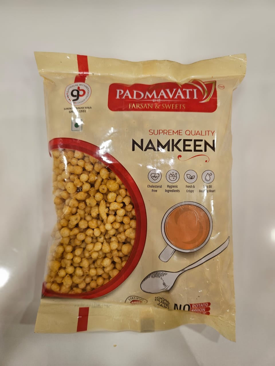 Padmavati Farshan & Sweets Plain Boondi - 250 gms