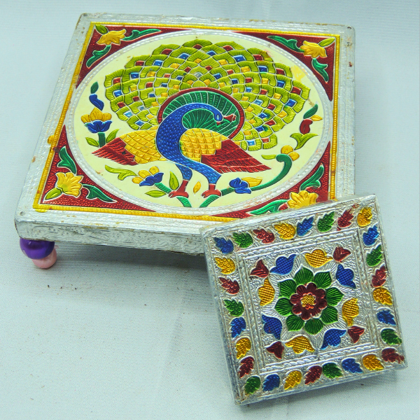 Pooja chowki (set of 2)