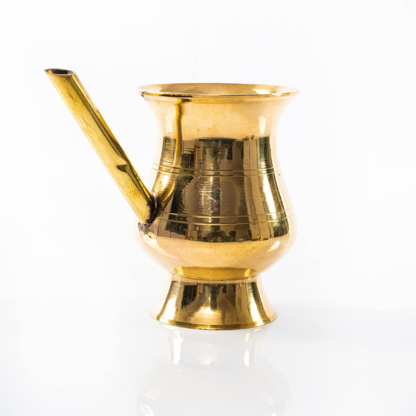 Brass Kalash with Spout | Pure Pital Lota