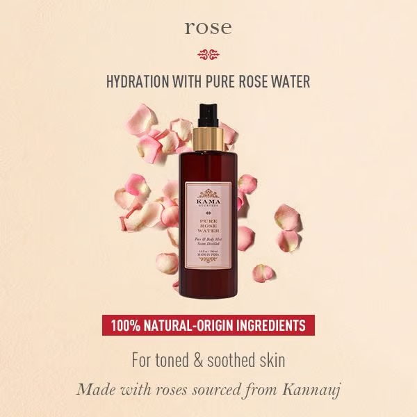 Kama Ayurveda Pure Rose Water | 50 Ml