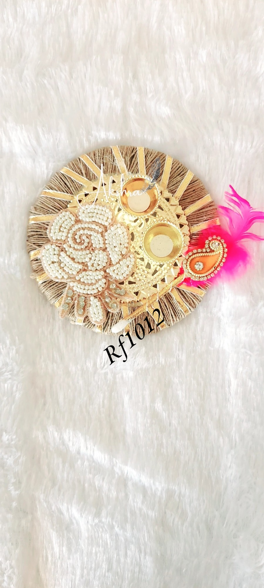 Rakhi Pooja Plater Collection | Set of 2