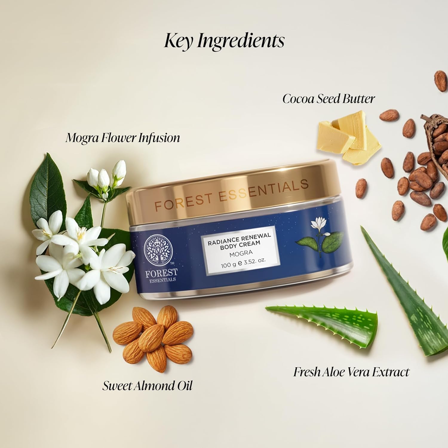 Radiance Renewal Body Cream Mogra - 100 gms