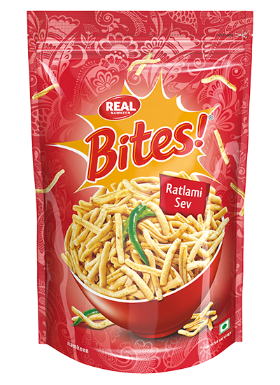 Real Bites Namkeen Ratlami Sev | 400 gms