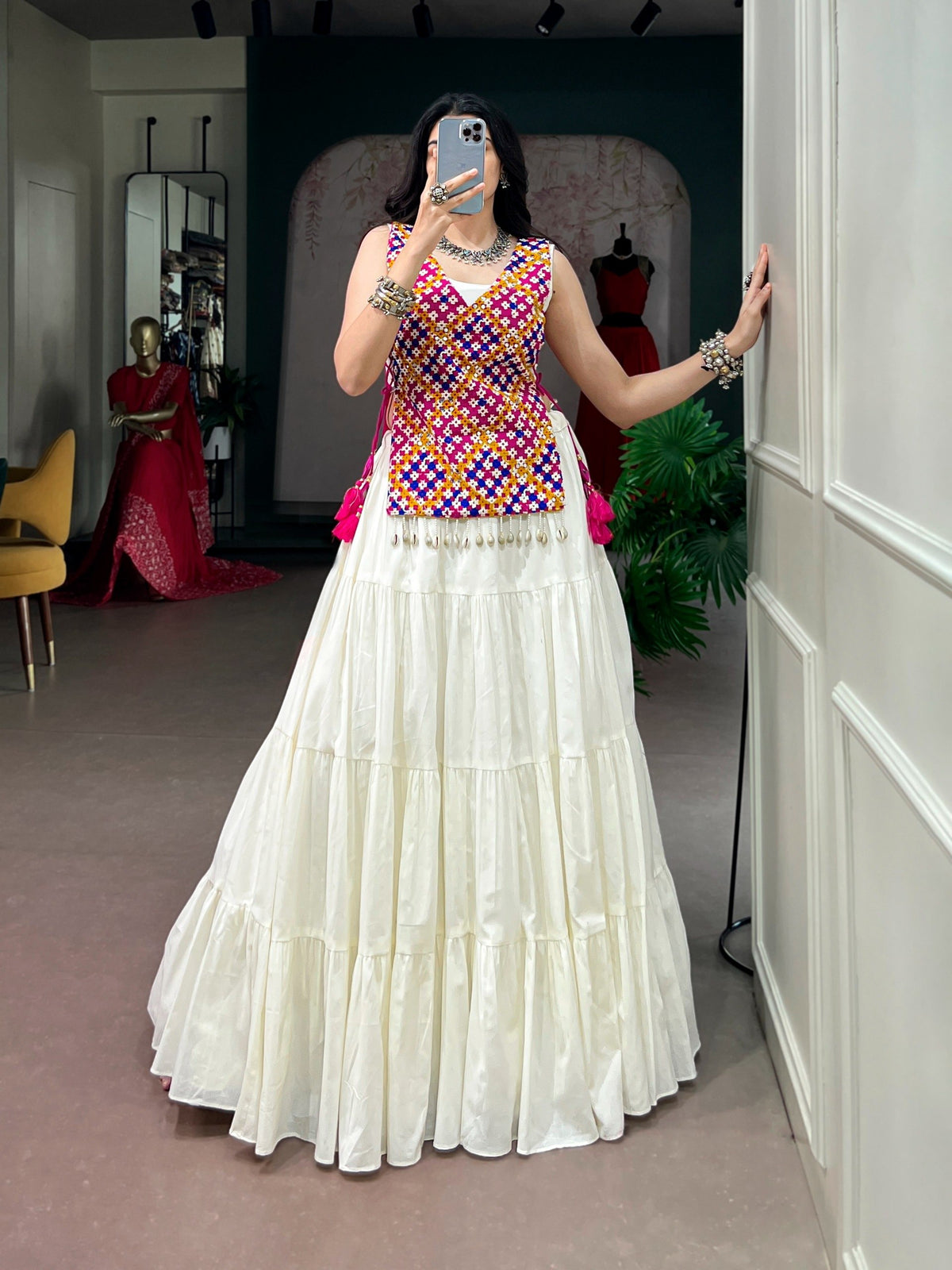 Ready-to-Wear Navratri Raas Rang Gamthi Lehenga Choli