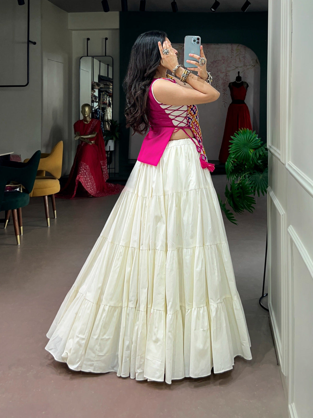 Ready-to-Wear Navratri Raas Rang Gamthi Lehenga Choli