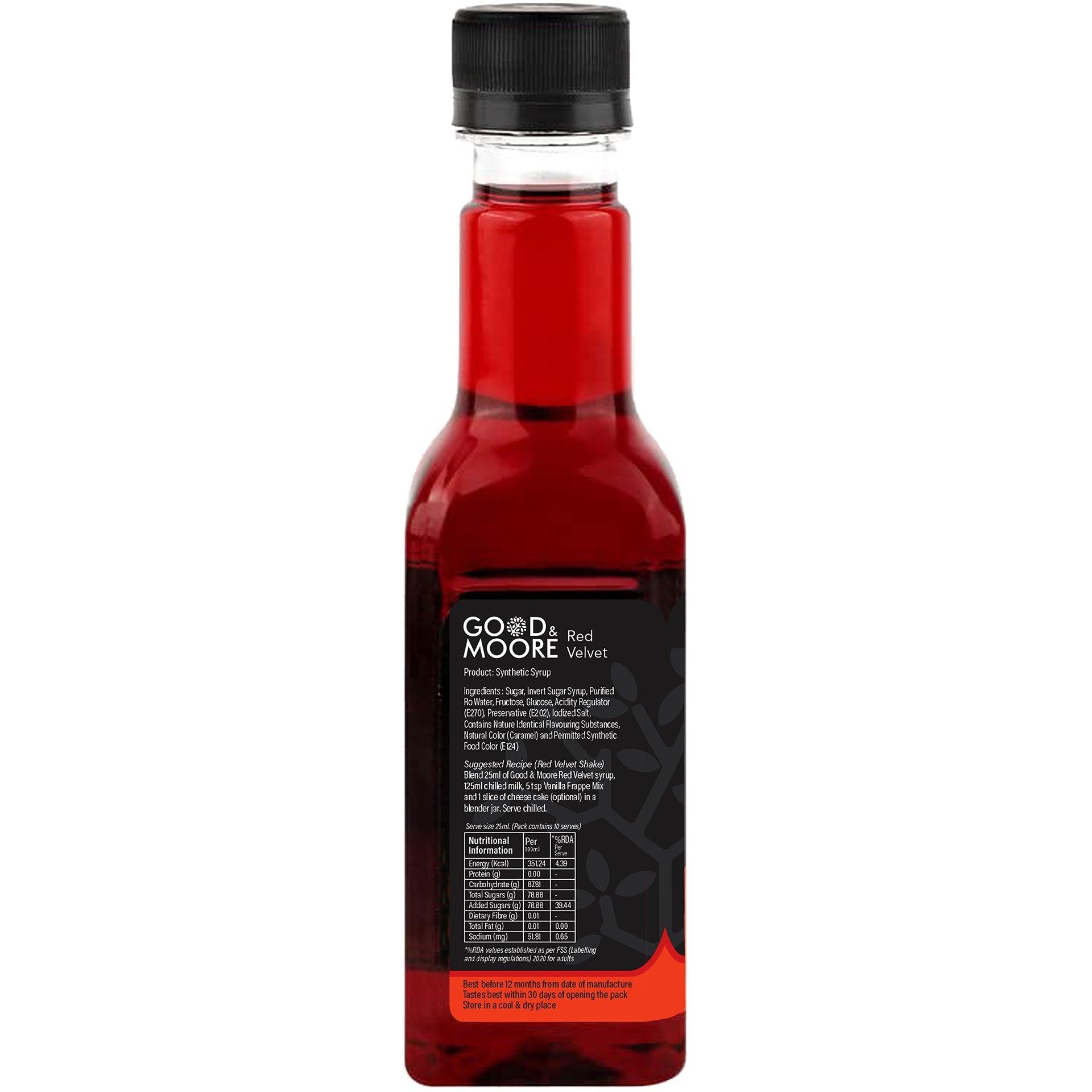 Good & Moore  Red Velvet Syrup | 250 ML