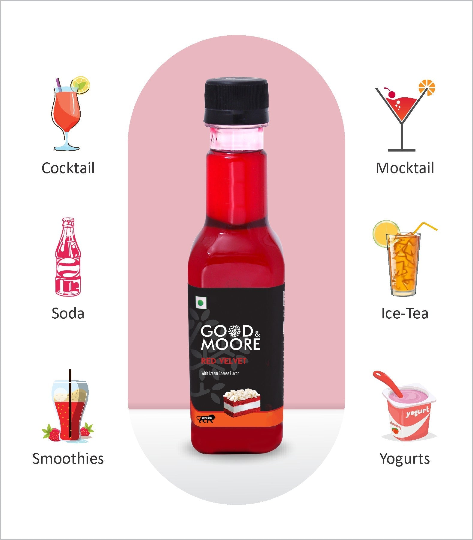 Good & Moore  Red Velvet Syrup | 250 ML