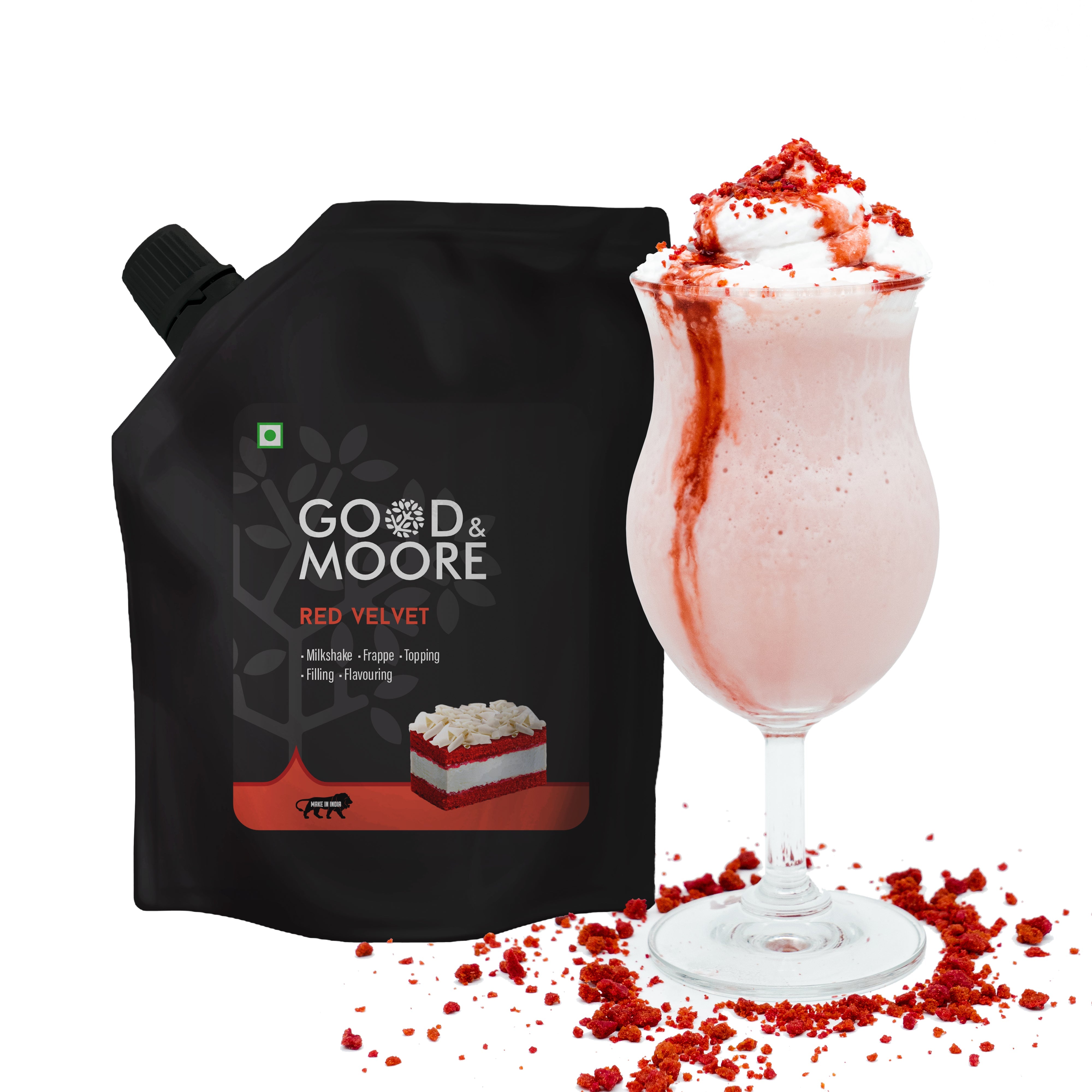 Good & Moore  Red Velvet Sauce with Cream Cheese Flavor | 200ml