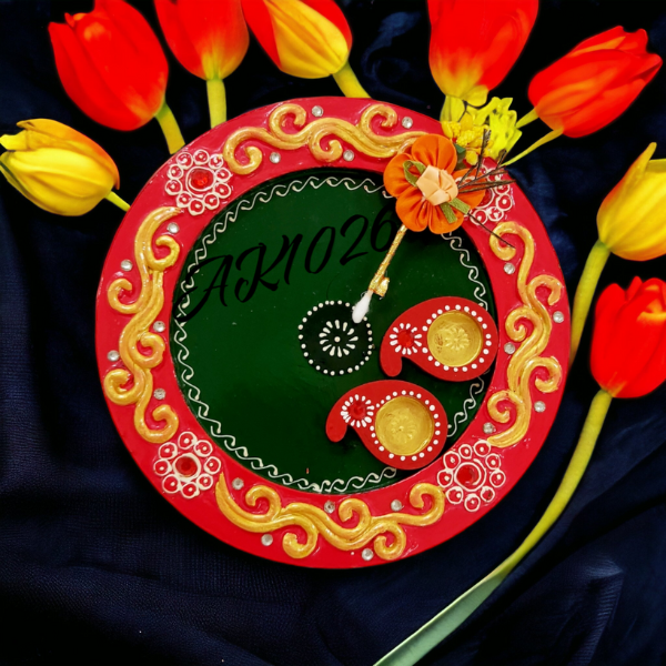 Round Shape Pooja Thali