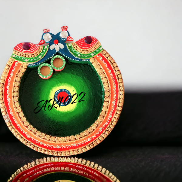 Round Shape Pooja Thali