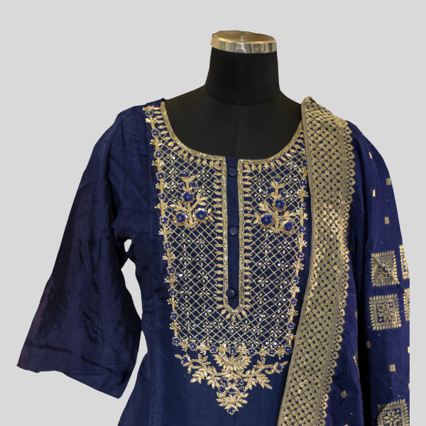 Royal Blue Kurta Set