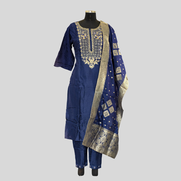 Royal Blue Kurta Set