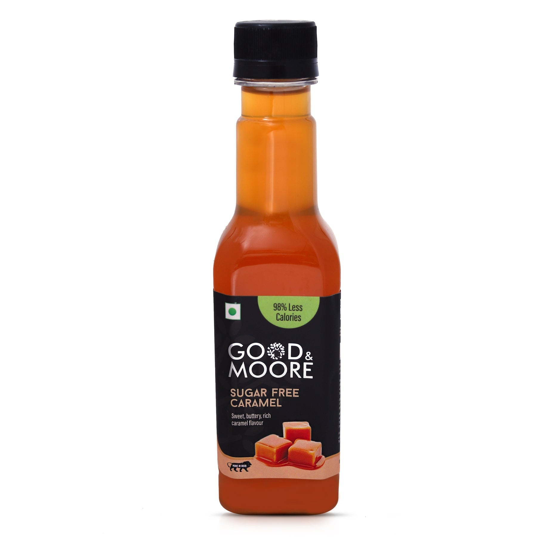 Good & Moore  Sugar free Caramel Syrup |250 ML | 750 ML