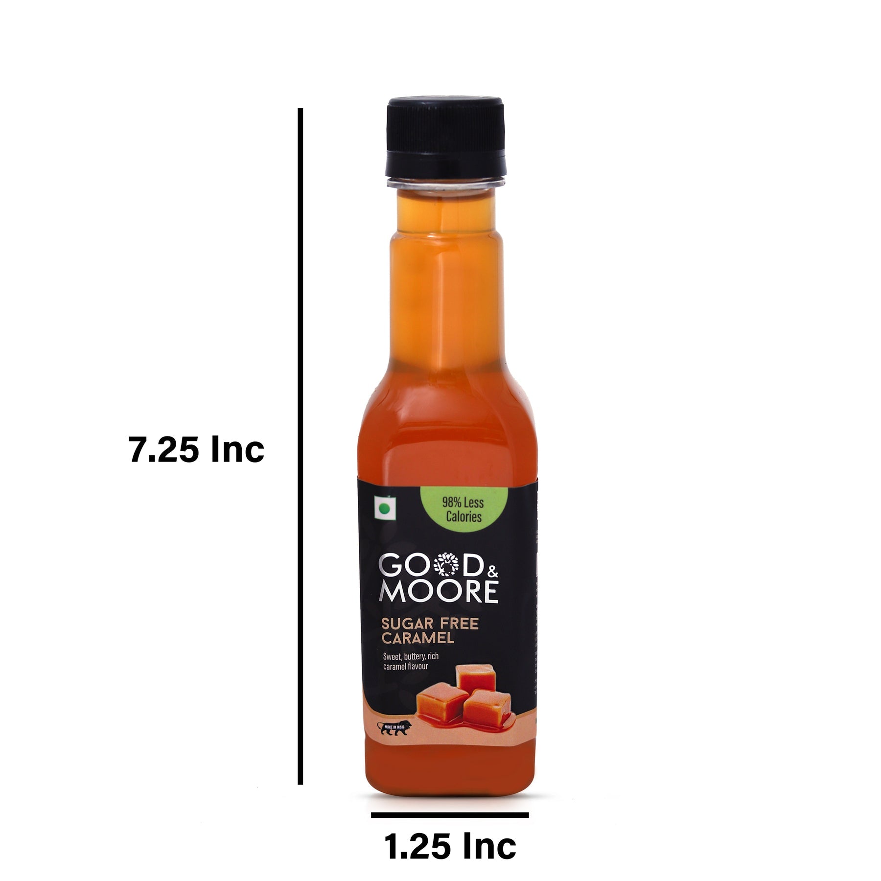 Good & Moore  Sugar free Caramel Syrup |250 ML | 750 ML