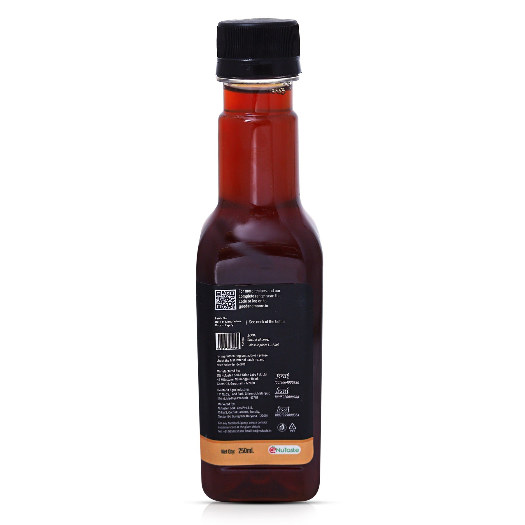 Good & Moore Sugar free Irish Syrup  |250 ML | 750 ML