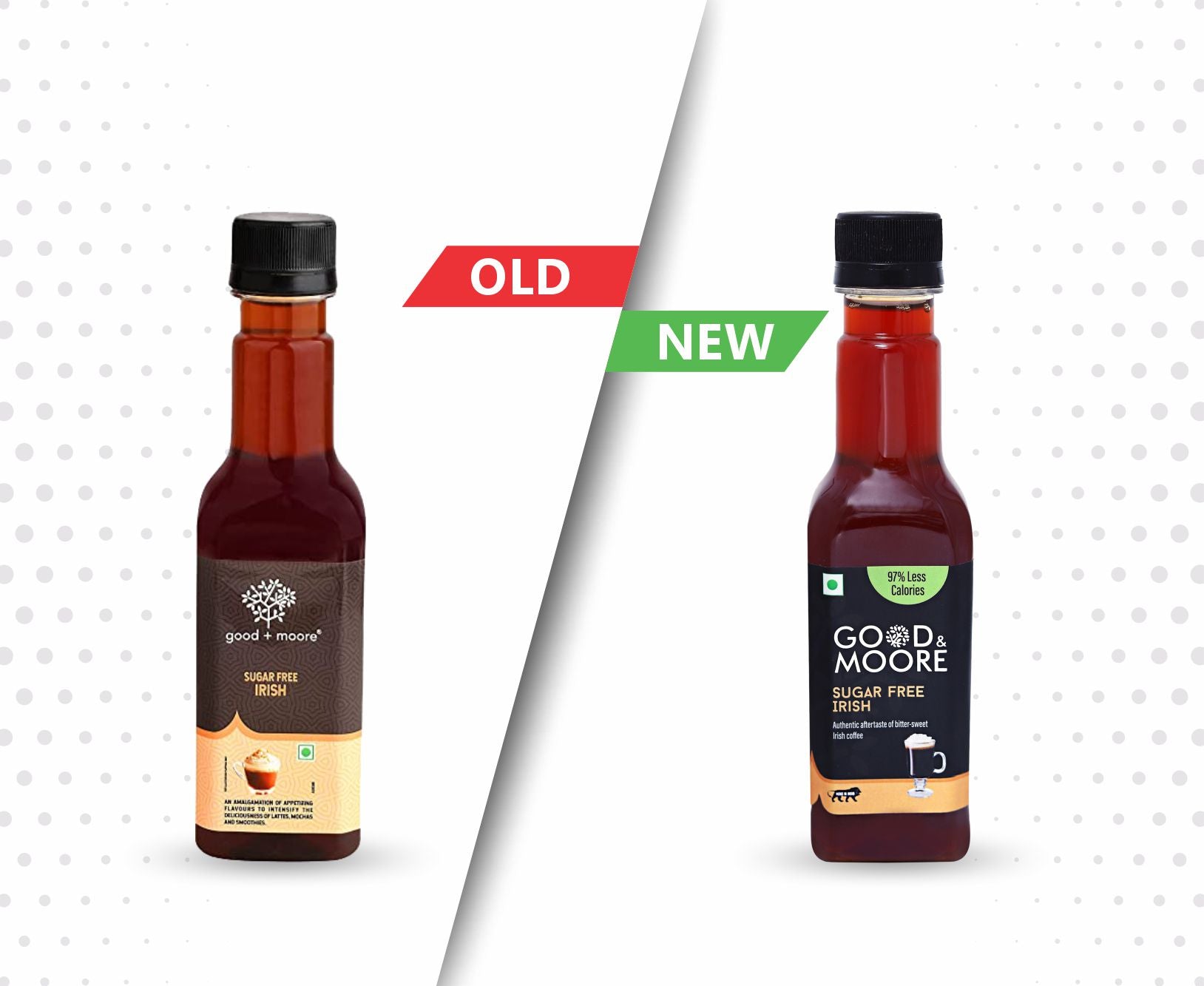 Good & Moore Sugar free Irish Syrup  |250 ML | 750 ML