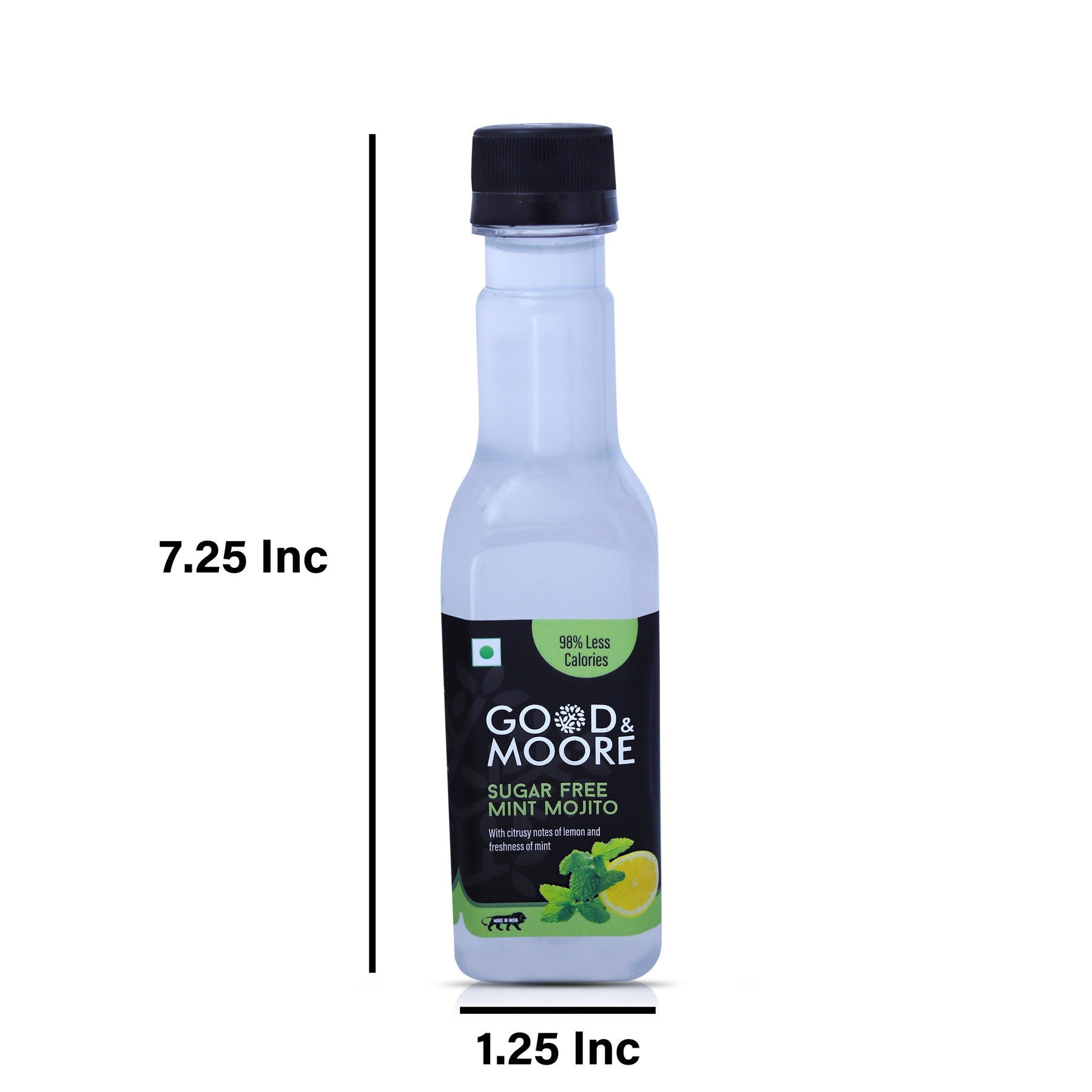 Good & Moore Sugar free Mint Mojito Syrup  |250 ML | 750 ML