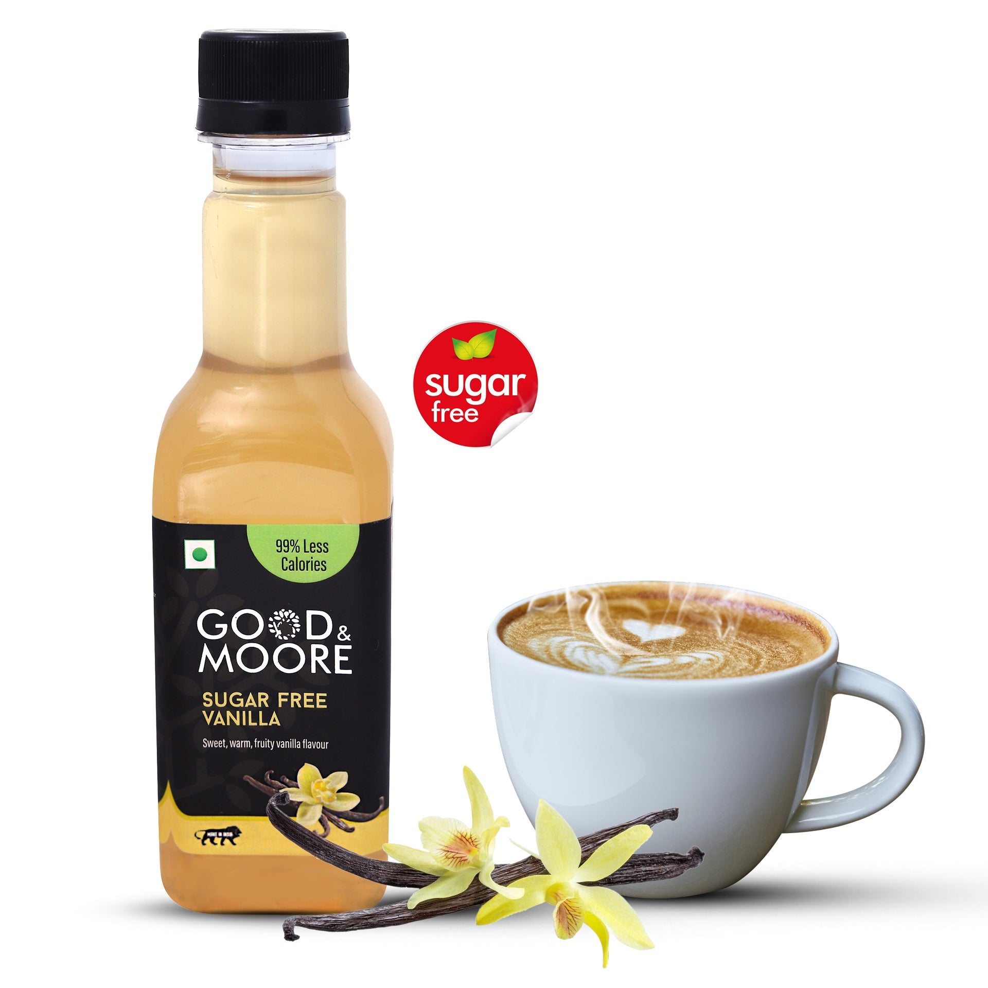 Good & Moore Sugar free Vanilla Syrup | 250 ML | 750 ML