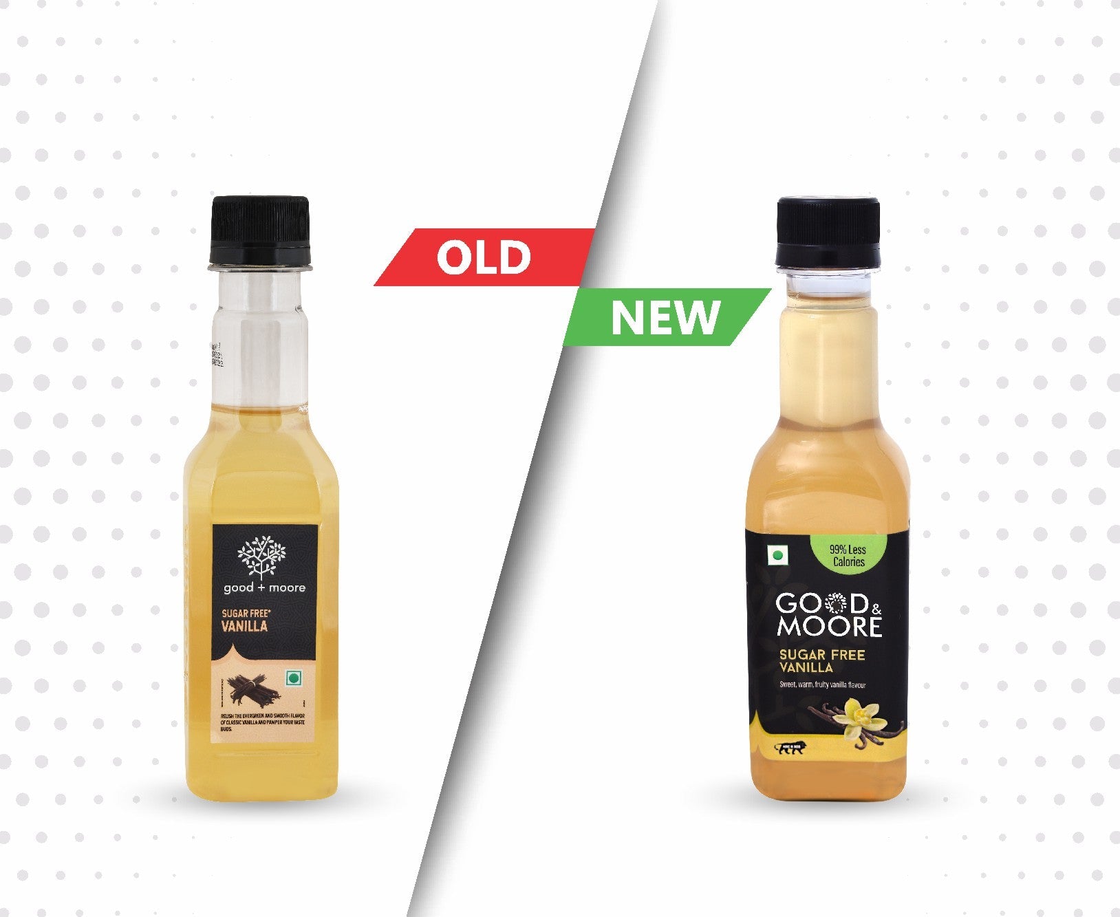 Good & Moore Sugar free Vanilla Syrup | 250 ML | 750 ML