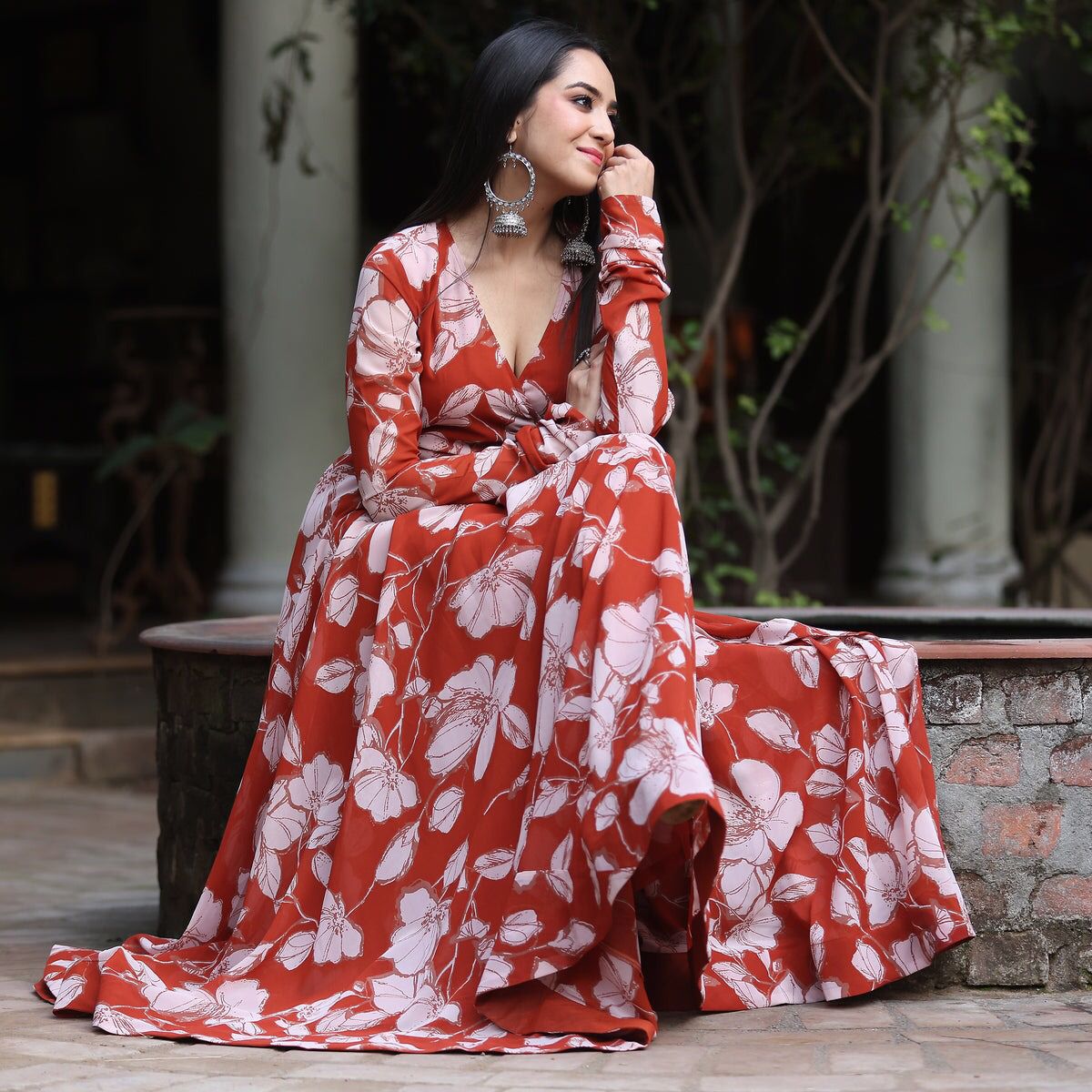 Classic Timeless Drapes Gown | Ready To Wear