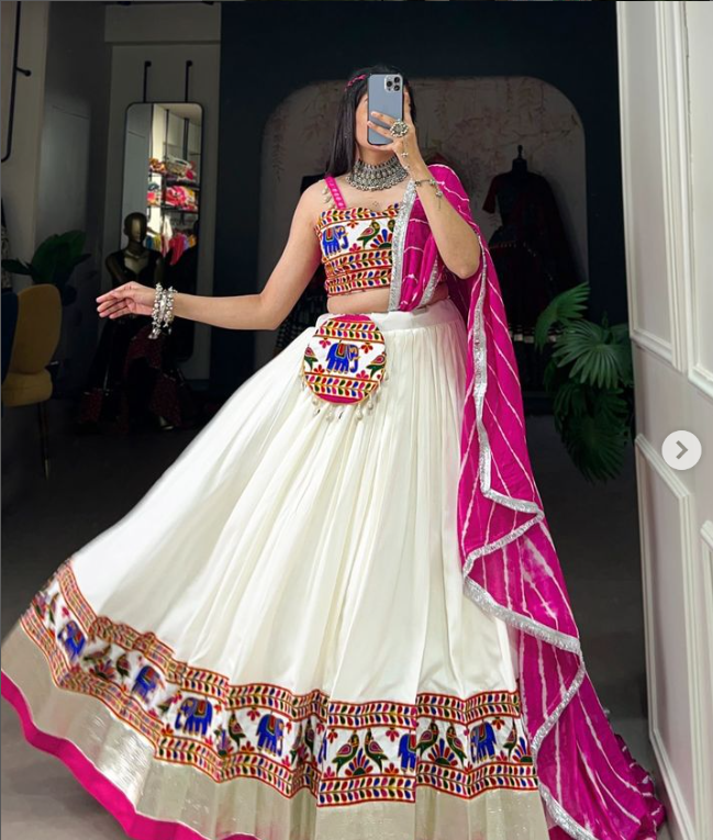 Flair Gamthi Lehenga Choli - Ready to wear