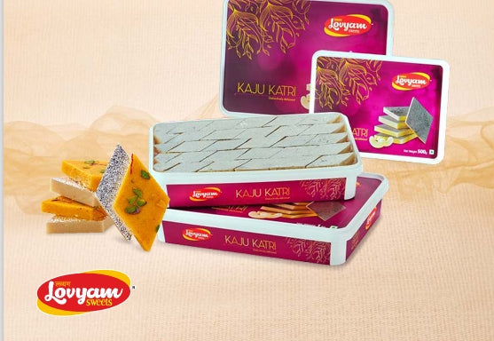 Lovyam Sweets Kaju Katri | 500 gms