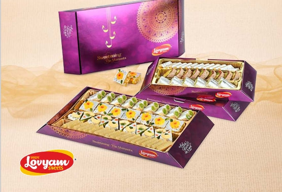 Lovyam Sweets Assorted Dryfruit Premium Sweet | 500 gms