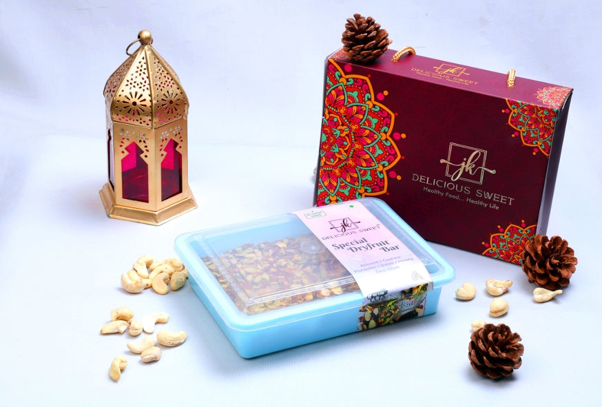 Jk Delicious Sweet Special Dryfruit Bar | 500 gms