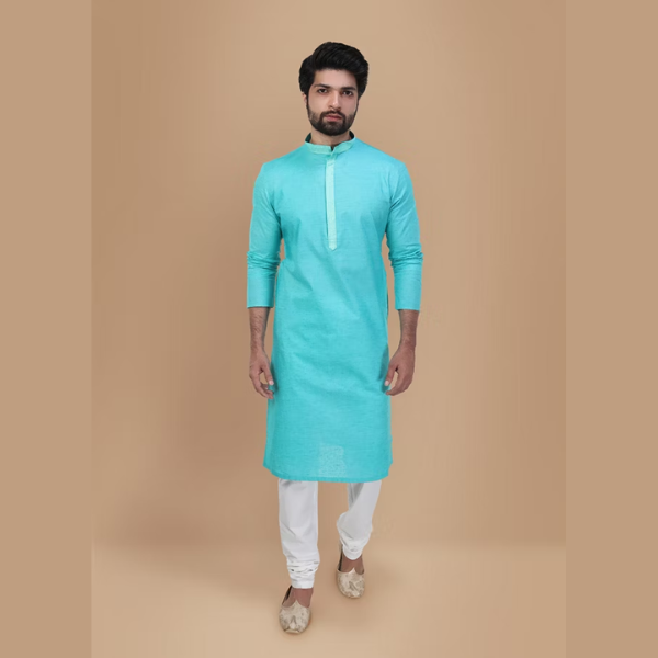 Manyawar Solid Kurta Set