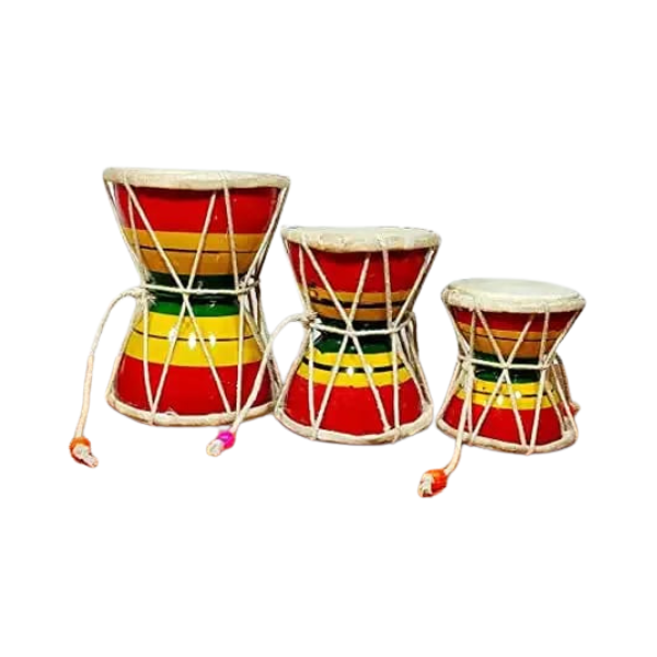 Shiv Damru Percussion | Set of 2