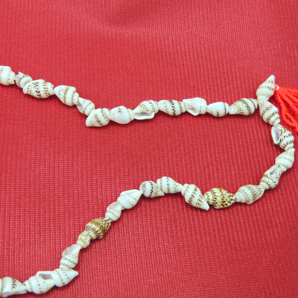 Small Conch Shell Mala /shankh mala/Garland Necklace for Pooja