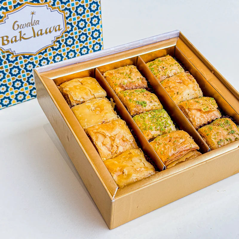 Gwalia Sweets Cashew Square Baklawa 500 gms