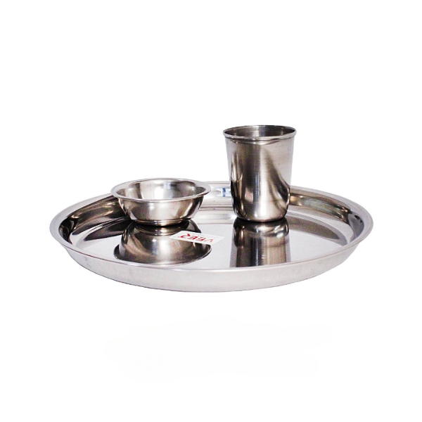 Steel Eco Thali Combo Set