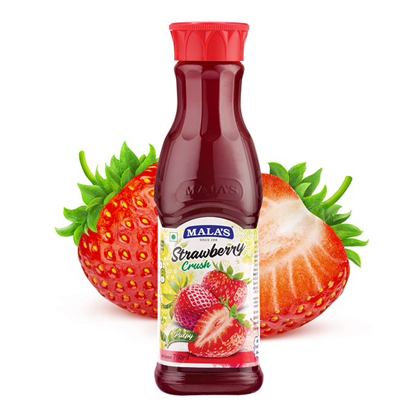 Strawberry Crush 750ml PET Bottle