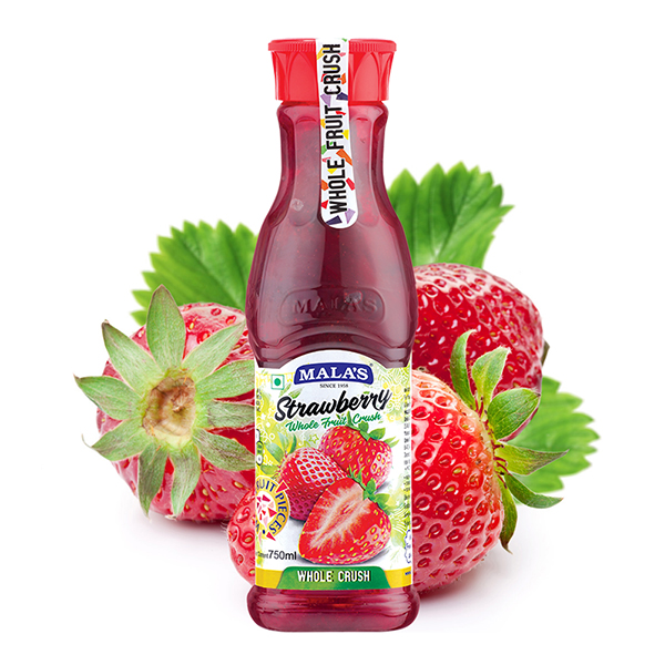 Strawberry Whole Crush 750ml PET Bottle