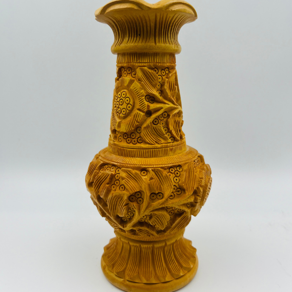 Stuthi Arts Wooden Flower Vase