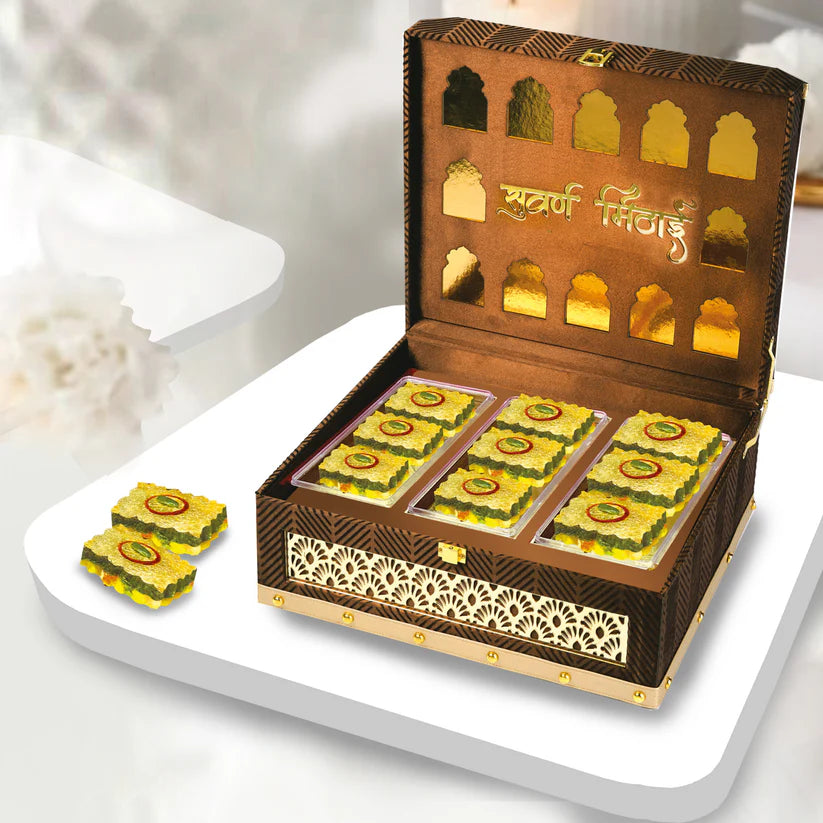 Prashant Corner Suvarna Mithai  -  6 pcs