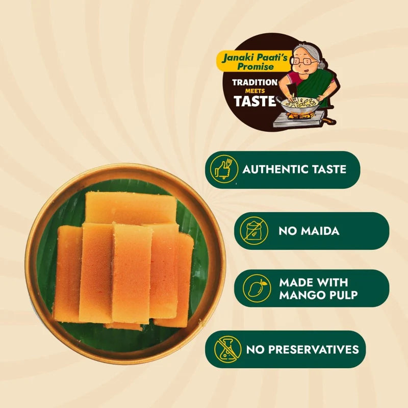 Sweet Karam Coffee Mango Mysorepak - 400 gms