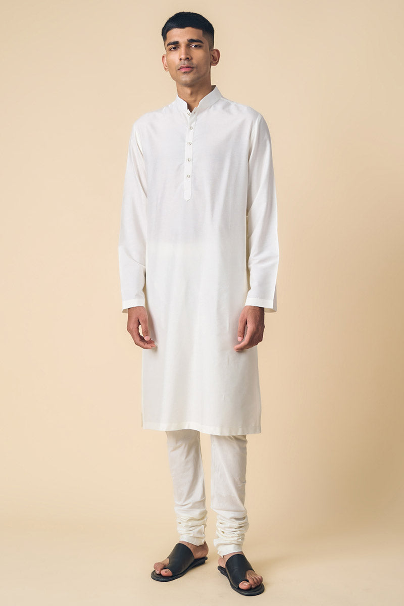 White Kurta set