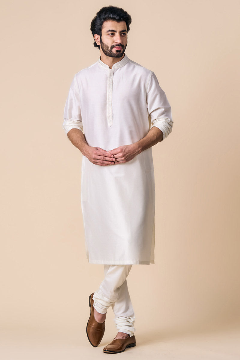 Thread Embroidered Kurta Set