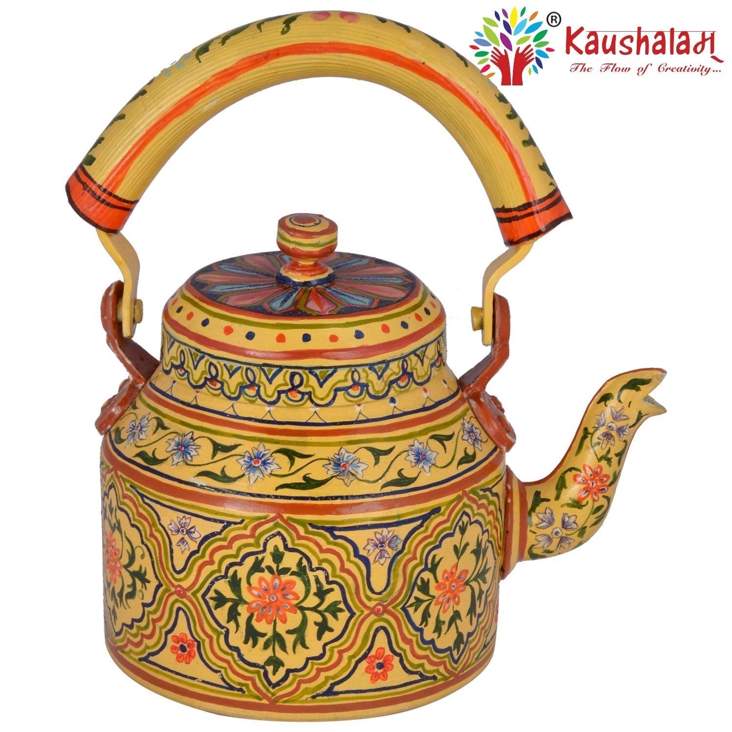 Hand Painted Kettle : Shekhawati