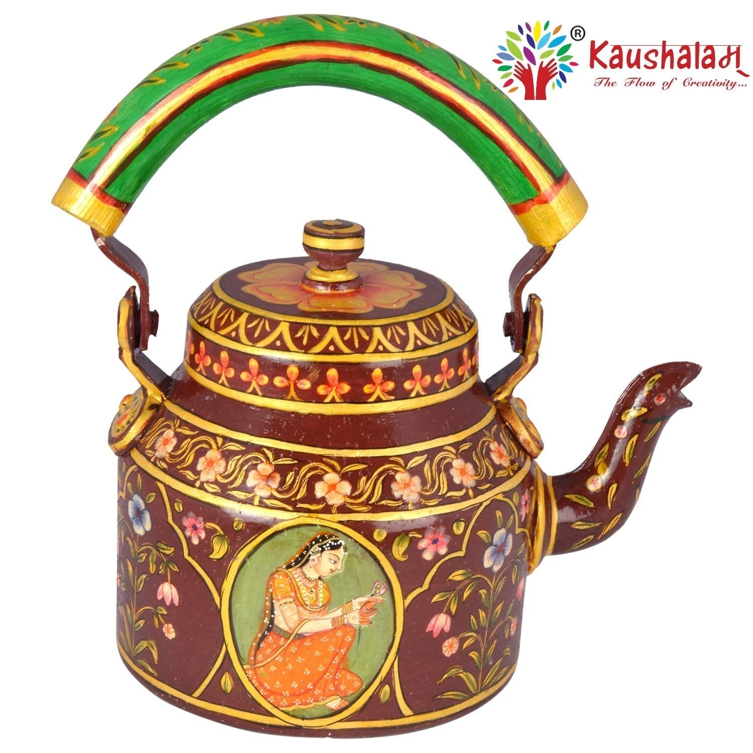 Hand Painted Kettle : Bani-Thani