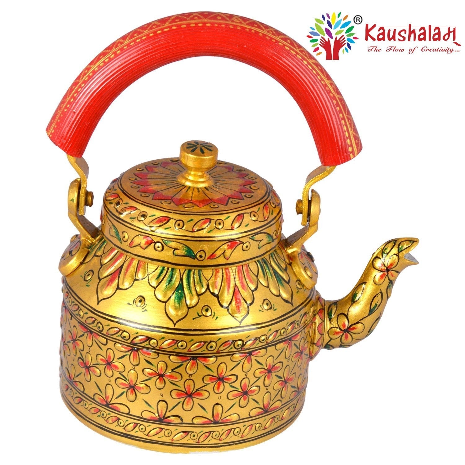 KAUSHALAM TEA KETTLE:  GOLDEN GLOW