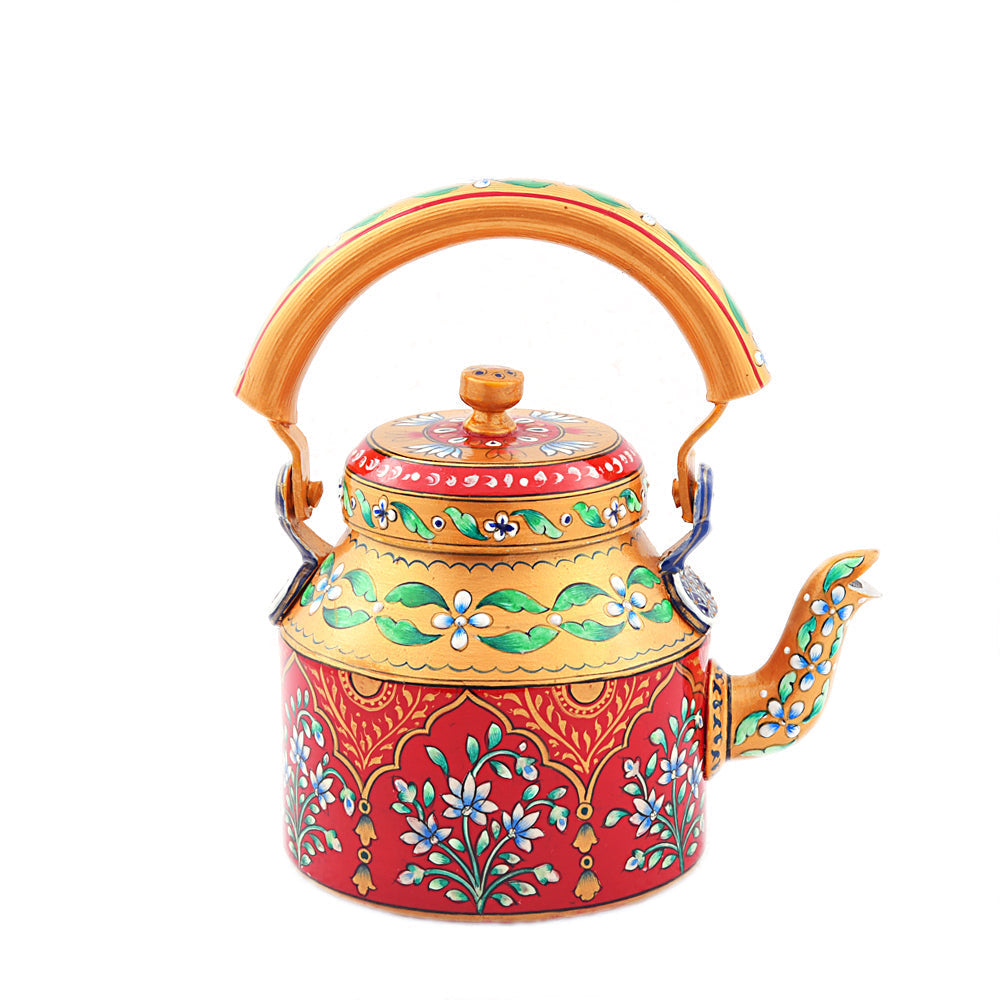 Hand Painted Tea Kettle : SURAMYA-Aesthetically pleasing