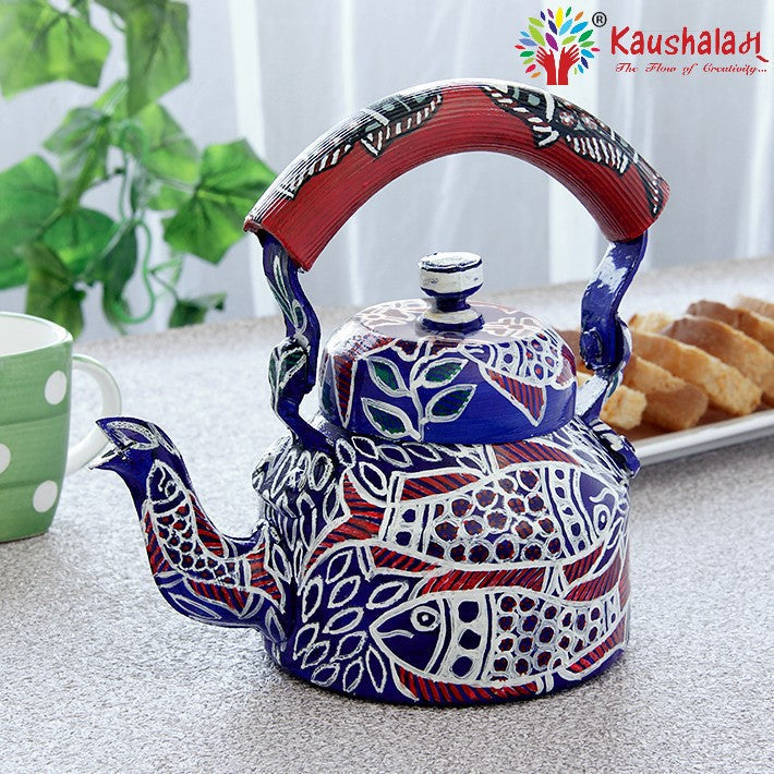 Hand Painted Tea Kettle : Hayat