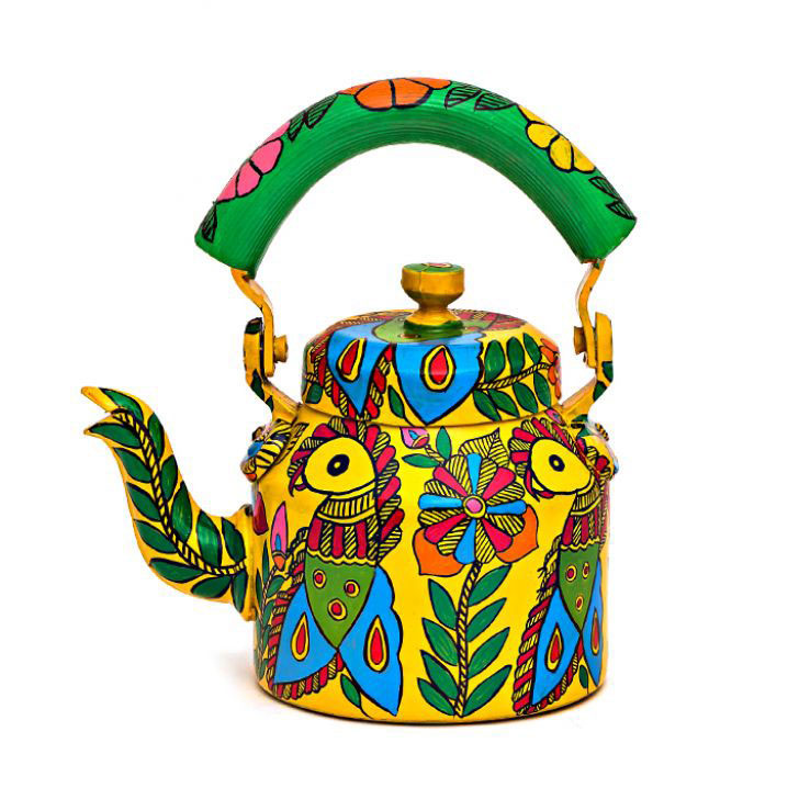 Kaushalam Tea Kettle: Parrots