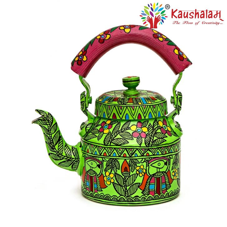 Hand Painted Kettle : Celebration