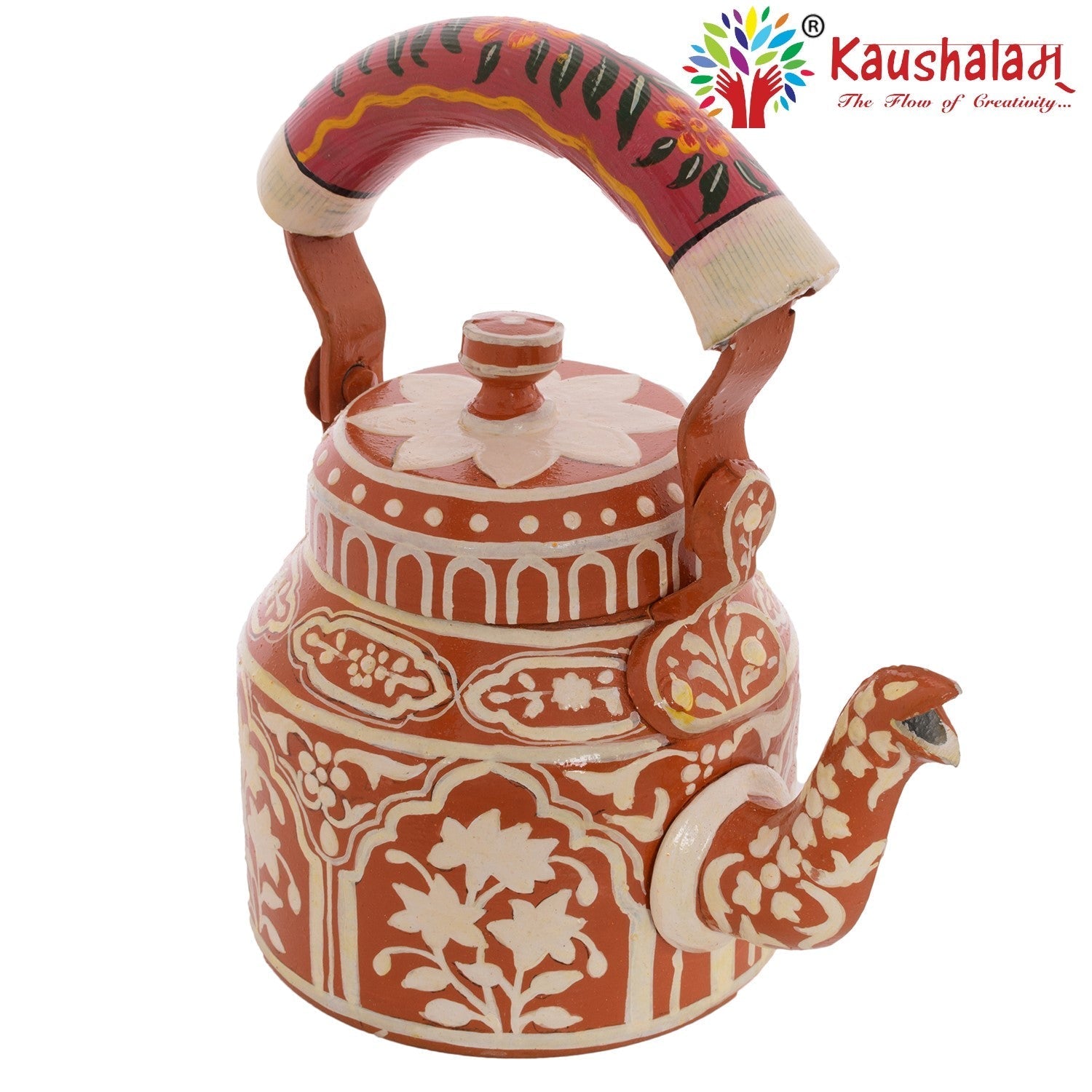 Hand Painted Kettle : Hawamahal